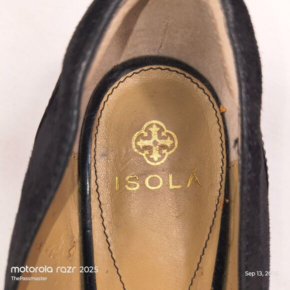 Women's ISOLA Pumps Leopard Print Slip-On Heels US Size 8.5 - Picture 9 of 13